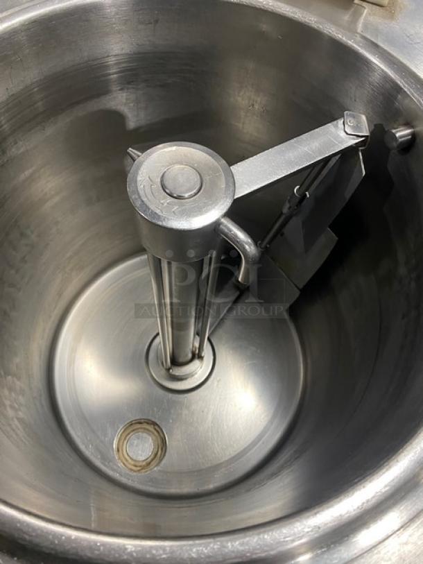 Carpigiani Commercial Stainless Steel Electric Powered Cream Cooker/Pasteurizer! Model: PASTOCREMA55 SN: 387735! 220V 3 Phase! On Casters! - Image 10 of 11