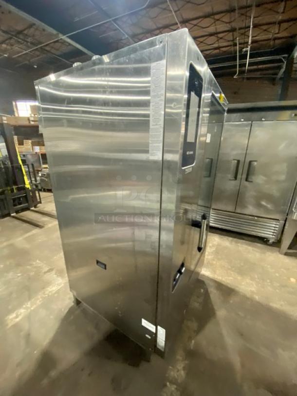 Alto-Shaam! 2014! Late Model! Combitherm Proformance Series Commercial Stainless Steel Natural Gas Powered Roll-In Combi Oven! With Programmable Touchscreen Control! Model: CTP20-20G SN: 1486492-000! 120V 1 Phase! - Image 2 of 9