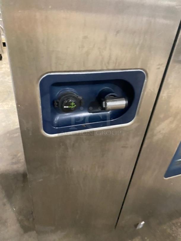 Alto-Shaam! 2014! Late Model! Combitherm Proformance Series Commercial Stainless Steel Natural Gas Powered Roll-In Combi Oven! With Programmable Touchscreen Control! Model: CTP20-20G SN: 1486492-000! 120V 1 Phase! - Image 7 of 9