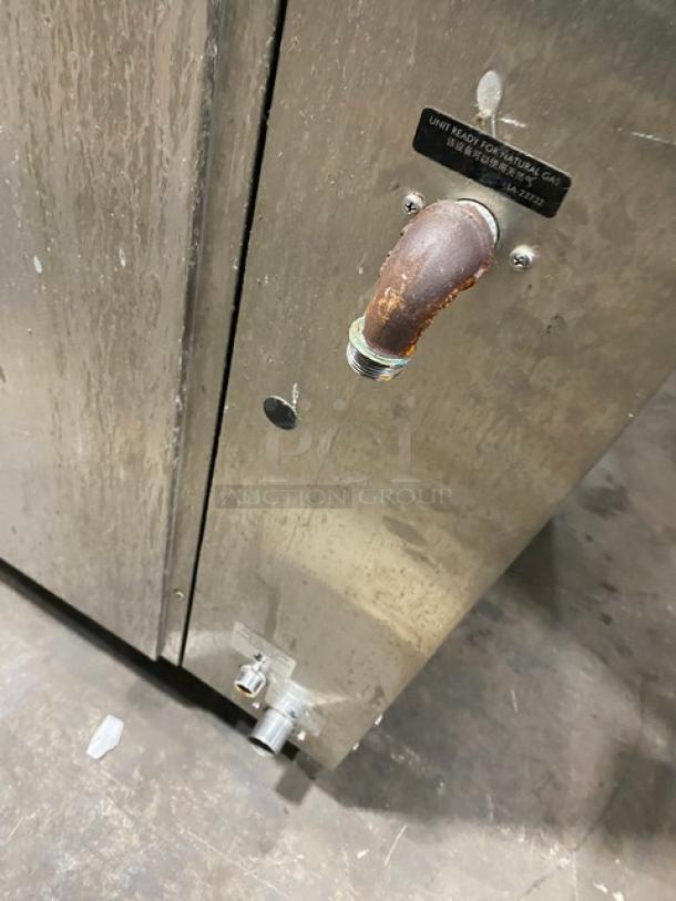 Alto-Shaam! 2014! Late Model! Combitherm Proformance Series Commercial Stainless Steel Natural Gas Powered Roll-In Combi Oven! With Programmable Touchscreen Control! Model: CTP20-20G SN: 1486492-000! 120V 1 Phase! - Image 9 of 9