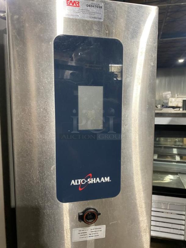 Alto-Shaam Commercial Stainless Steel Solid Single Door Quick Chill/Rapid Blast Chiller! Model: QC2-40 SN: W277461-1-1! 115/208-230V 1 Phase! On Legs! - Image 7 of 8