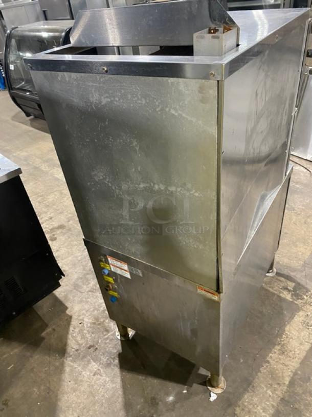 Vulcan Commercial Stainless Steel Liquid Propane Powered Dual Compartment Convection Steamer Cabinet! Model: C24GA6 SN: 46-3009346! 120V 1 Phase! On Legs! - Image 3 of 10