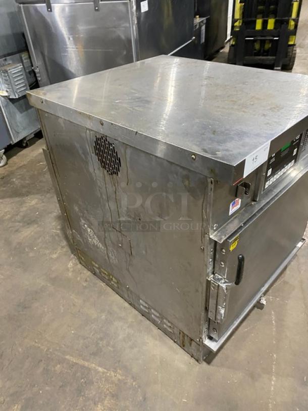 Winston Industries! 2015! Late Model! Cvap Silver Edition Commercial Stainless Steel Electric Powered Half Size Undercounter Cook-N-Hold Oven! Model: CAC507GR SN: 20150728-0043! 208V 1 Phase! On Casters! - Image 2 of 8