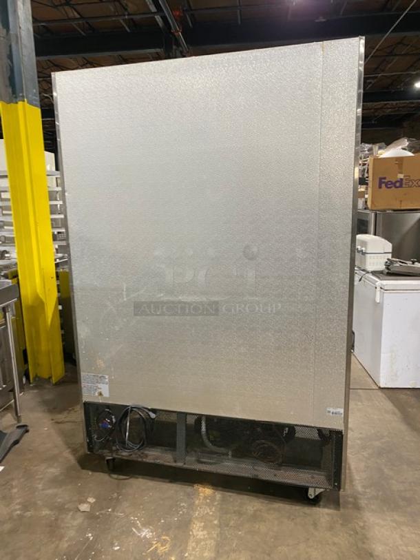 Avantco Commercial Stainless Steel Solid 2 Door Reach-In Refrigerator! With Poly Coated Wire Racks! Model: 178A49RHC SN: 7711171321072440! 115V! On Casters! - Image 2 of 9