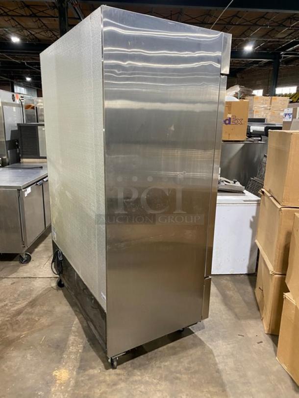 Avantco Commercial Stainless Steel Solid 2 Door Reach-In Refrigerator! With Poly Coated Wire Racks! Model: 178A49RHC SN: 7711171321072440! 115V! On Casters! - Image 4 of 9