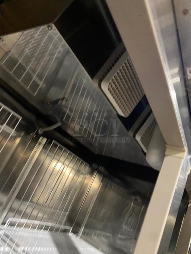 Master-Bilt Fusion Series Commercial Stainless Steel Solid 2 Door Reach-In Refrigerator! Energy Star Certified! With Poly Coated Wire Racks! On Casters! - Image 7 of 8