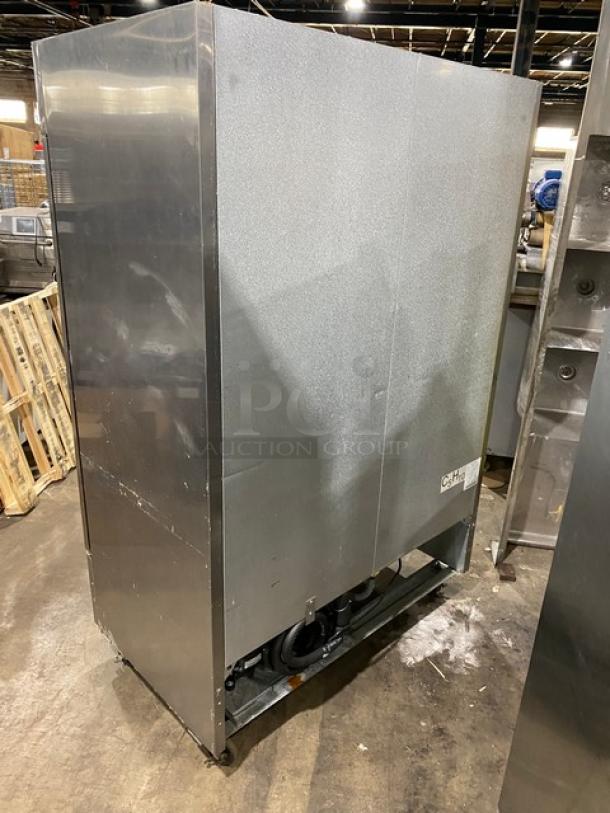 Atosa B-Series Commercial Stainless Steel Solid 2 Door Vertical Reach-In Freezer! Energy Star Certified! With Poly Coated Wire Racks! Model: MBF8503GR SN: MBF8503GRAUS100317122200C40007! 115V 1 Phase! On Casters! - Image 4 of 8