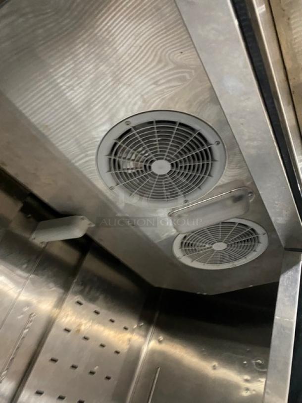 Atosa B-Series Commercial Stainless Steel Solid 2 Door Vertical Reach-In Freezer! Energy Star Certified! With Poly Coated Wire Racks! Model: MBF8503GR SN: MBF8503GRAUS100317122200C40007! 115V 1 Phase! On Casters! - Image 6 of 8