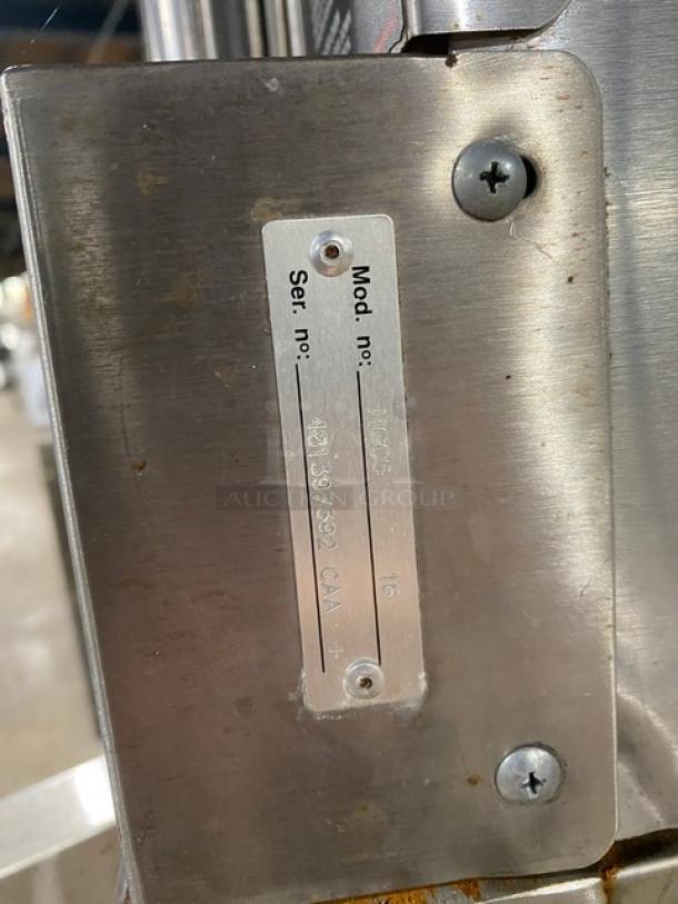 Hobart Commercial Stainless Steel Natural Gas Powered Double Stacked Convection Oven! With Thermostatic Controls! With Wired Oven Racks! Model: HGC5-16 SN: 481397392CAA+/481397393CAA+! On Legs! 2X Your Bid Makes One Unit! - Image 9 of 12