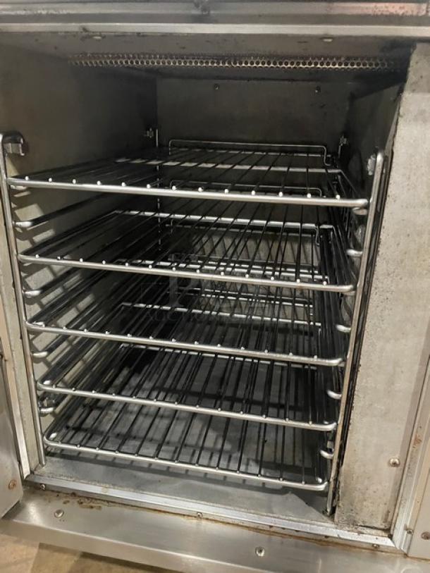 Hobart Commercial Stainless Steel Electric Powered Half-Size Countertop Convection Oven! With Thermostatic Controls! With View-Through Style Door! With Wired Oven Racks! Model: CN85 SN: MCF5551! 208V 1-3 Phase! - Image 5 of 8