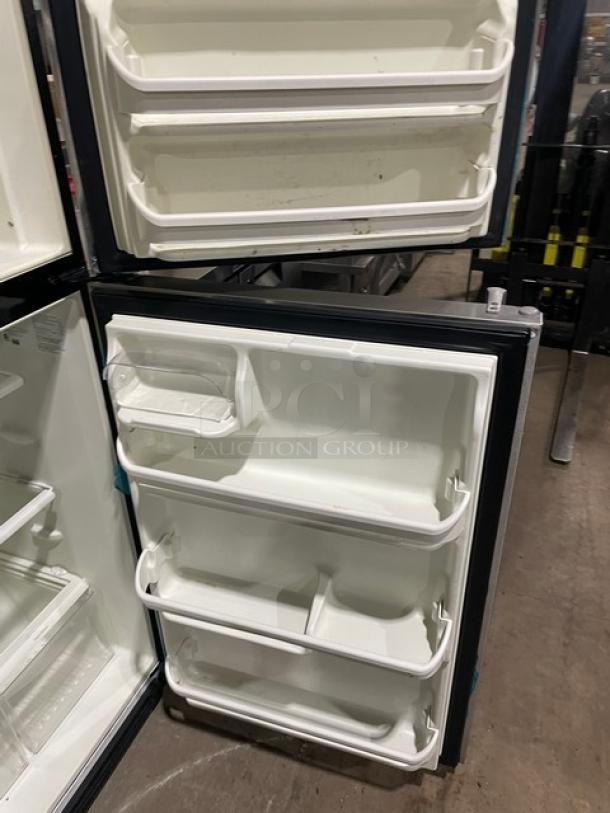 Frigidaire Commercial Stainless Steel Dual Section Reach-In Refrigerator/Freezer Combo! With Clear Drawers & Adjustable Shelves! Model: FFTR1821QS3 SN: BA60512204! 115V 1 Phase! - Image 9 of 10
