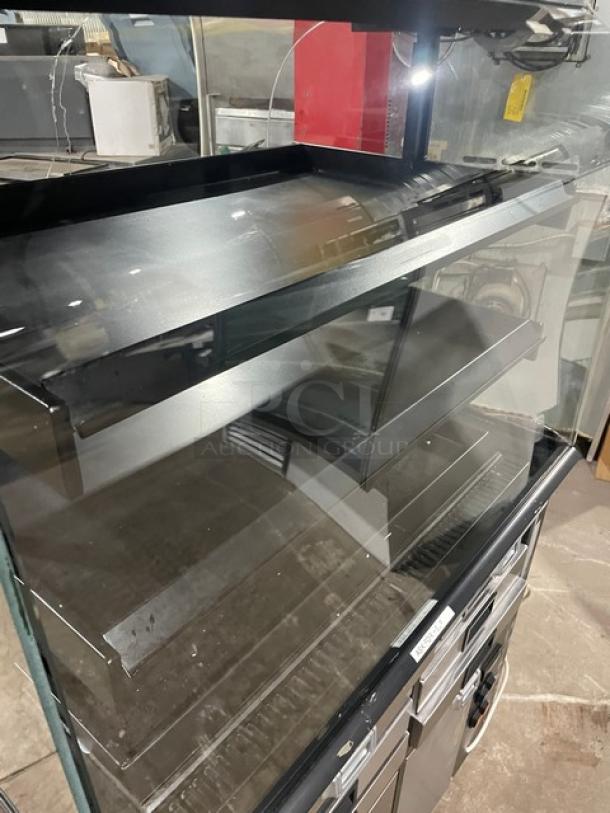 Commercial Curved Glass Refrigerated Multi-Tier Dessert Bakery Merchandiser Display Showcase! - Image 5 of 9