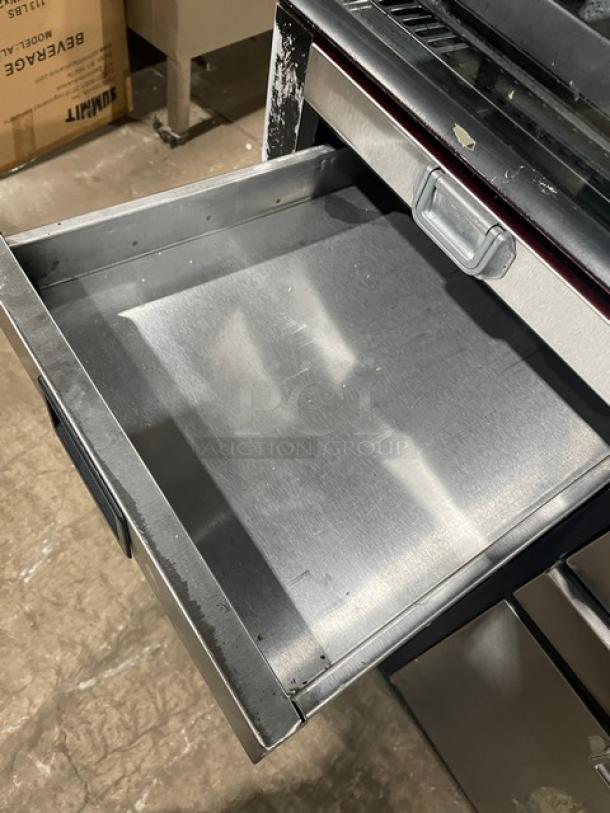 Commercial Curved Glass Refrigerated Multi-Tier Dessert Bakery Merchandiser Display Showcase! - Image 6 of 9