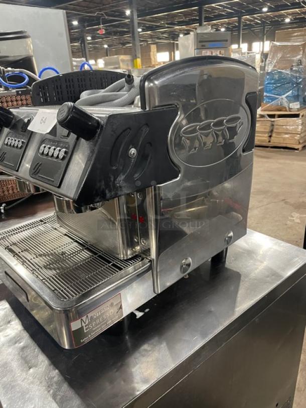 Expobar Commercial Stainless Steel Electric Powered Countertop Automatic Espresso Machine! With Steam Wand & Drip Tray! On Legs! - Image 3 of 7