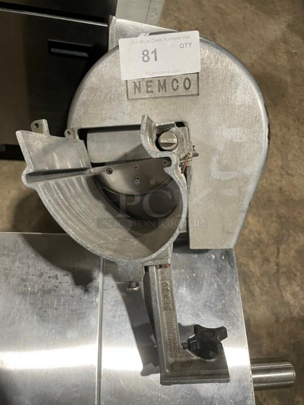 Nemco Commercial Aluminum Heavy Duty Manual Rotary Fruit/Vegetable Slicer! - Image 1 of 5