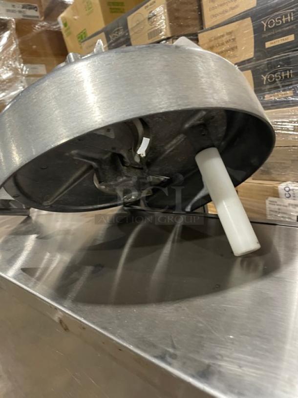 Nemco Commercial Aluminum Heavy Duty Manual Rotary Fruit/Vegetable Slicer! - Image 3 of 5