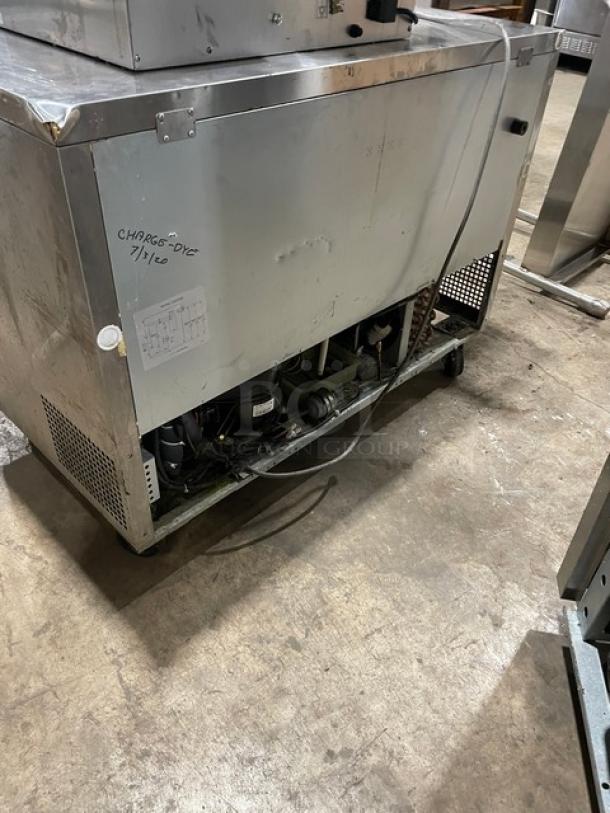 Turbo Air M3 Series Commercial Stainless Steel 2 Door Undercounter Worktop Refrigerator! Energy Star Certified! Model: MUR-48 SN: TMU4R7Y009! 115V! On Casters! - Image 3 of 8