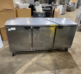 Beverage-Air Commercial Stainless Steel 3 Door 72