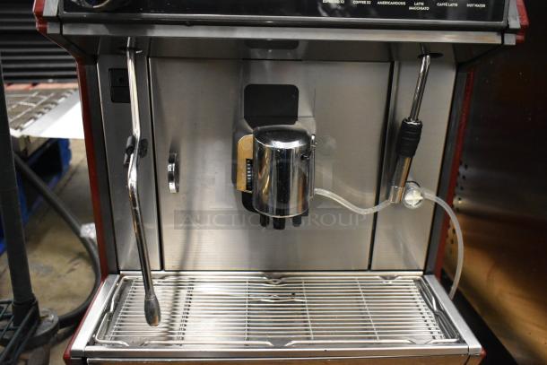 Gaggia Milano Concetto Evo Duo Super Stainless Steel Commercial Countertop Automatic Single Group Espresso Machine w/ Steam Wand and 2 Hoppers. - Image 5 of 10