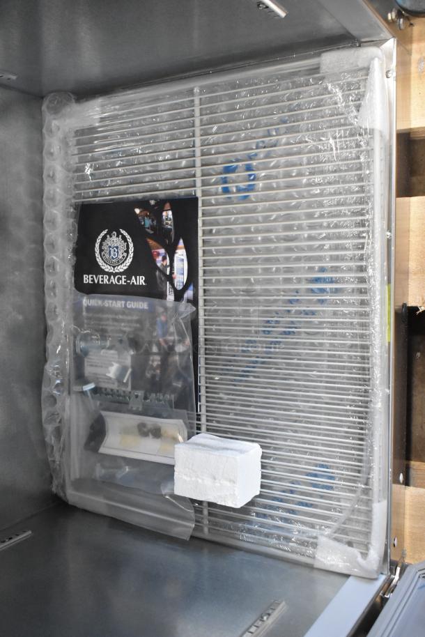 BRAND NEW SCRATCH AND DENT! Beverage Air BB36HC-1-S-27-ALT 36" Stainless Steel Counter Height Solid Door Back Bar Refrigerator. 115 Volts, 1 Phase. - Image 5 of 6
