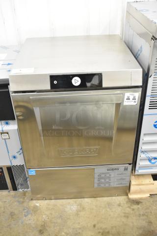 BRAND NEW SCRATCH AND DENT! 2024 Hobart LXNH Stainless Steel Commercial Hi Temp High Temperature Undercounter Dishwasher. 208-240 Volts, 3 Phase.