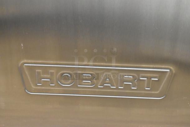 BRAND NEW Hobart LXNH Stainless Steel Undercounter Dishwasher, 208-240V, 3 Phase, scratch and dent, embossed logo.
