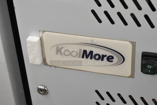 BRAND NEW SCRATCH AND DENT! KoolMore KM-RPPS-3D79-GRT Stainless Steel Commercial 3 Door Work Top Cooler w/ Granite Countertop. 115 Volts, 1 Phase. - Image 3 of 8