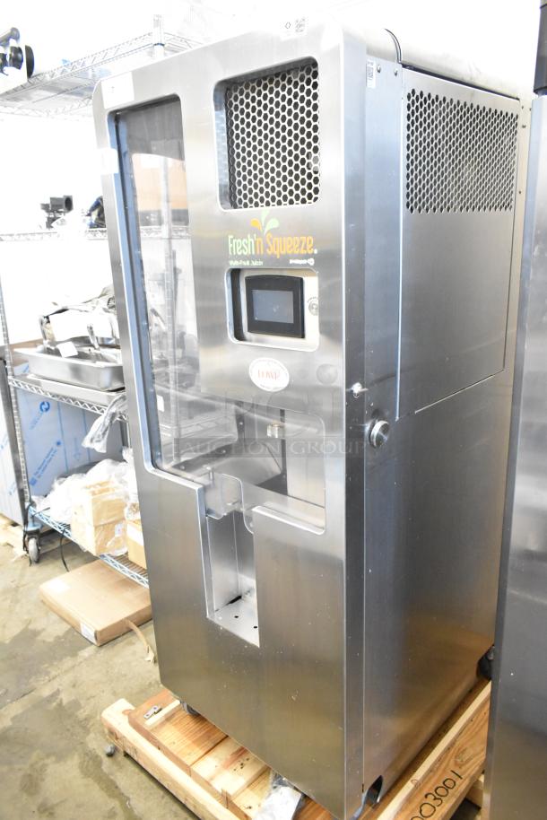 Fresh N Squeeze Stainless Steel Commercial Floor Style Citrus Juicer. - Image 1 of 14