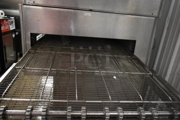 2 Middleby Marshall Stainless Steel Commercial Conveyor Pizza Oven on Commercial Casters. 2 Times Your Bid! - Image 6 of 16