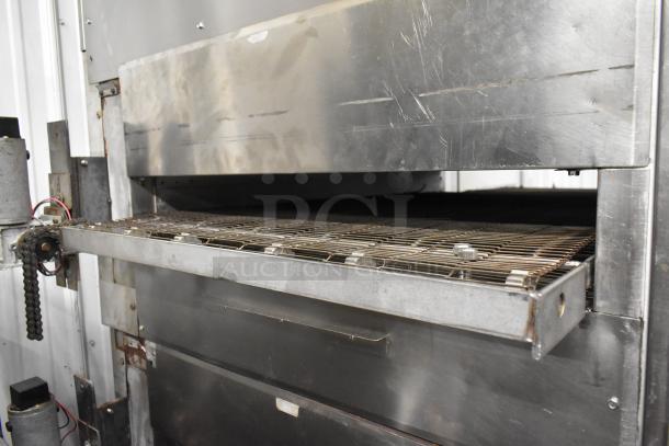2 Middleby Marshall Stainless Steel Commercial Conveyor Pizza Oven on Commercial Casters. 2 Times Your Bid! - Image 8 of 16
