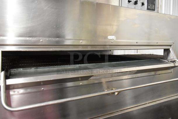 2 Middleby Marshall Stainless Steel Commercial Conveyor Pizza Oven on Commercial Casters. 2 Times Your Bid! - Image 10 of 16