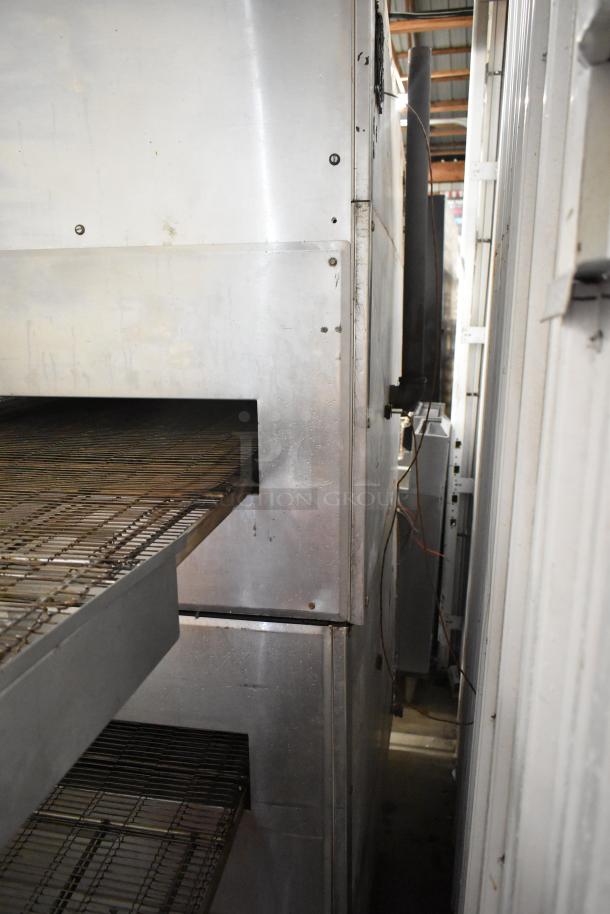 2 Middleby Marshall Stainless Steel Commercial Conveyor Pizza Oven on Commercial Casters. 2 Times Your Bid! - Image 14 of 16
