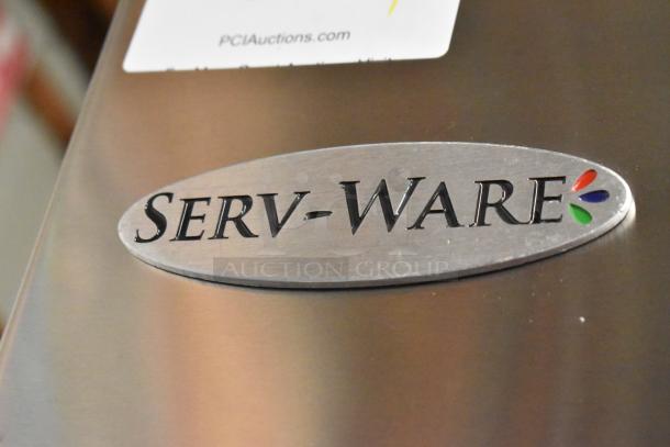 Serv-Ware RR2-HC Stainless Steel Commercial 2 Door Reach In Cooler w/ Poly Coated Racks. 115 Volts, 1 Phase. - Image 5 of 8