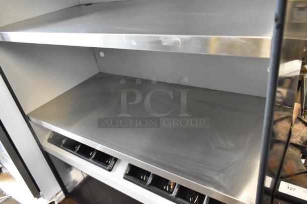 Metal Commercial Shelving Unit w/ 4 Lower Doors. - Image 4 of 5