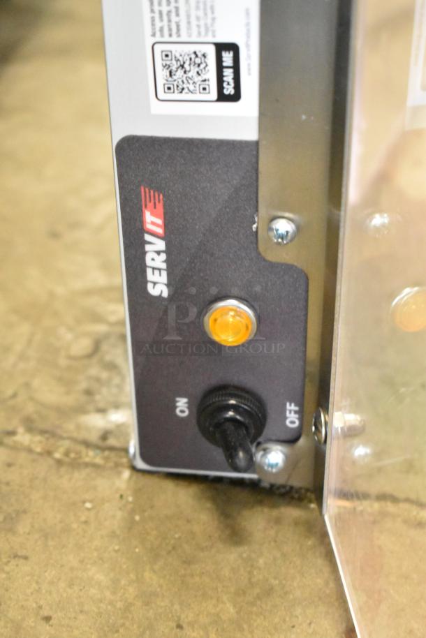 BRAND NEW SCRATCH AND DENT! ServIt 423SW48TLCPA 48" Lighted Strip Warmer with Single Toggle Control and Cord. 120 Volts, 1 Phase. - Image 5 of 6