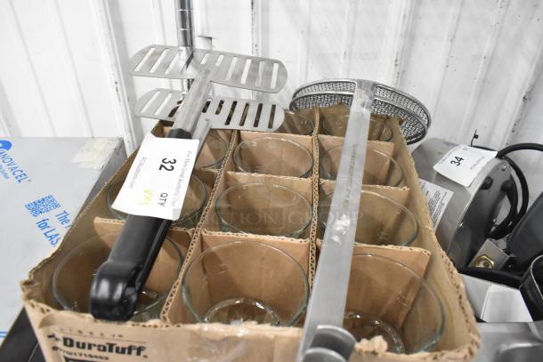 3 BRAND NEW SCRATCH AND DENT! Items Including 2 Vollrath Skimmers and Spatula Style Tongs. 3 Times Your Bid! - Image 2 of 8