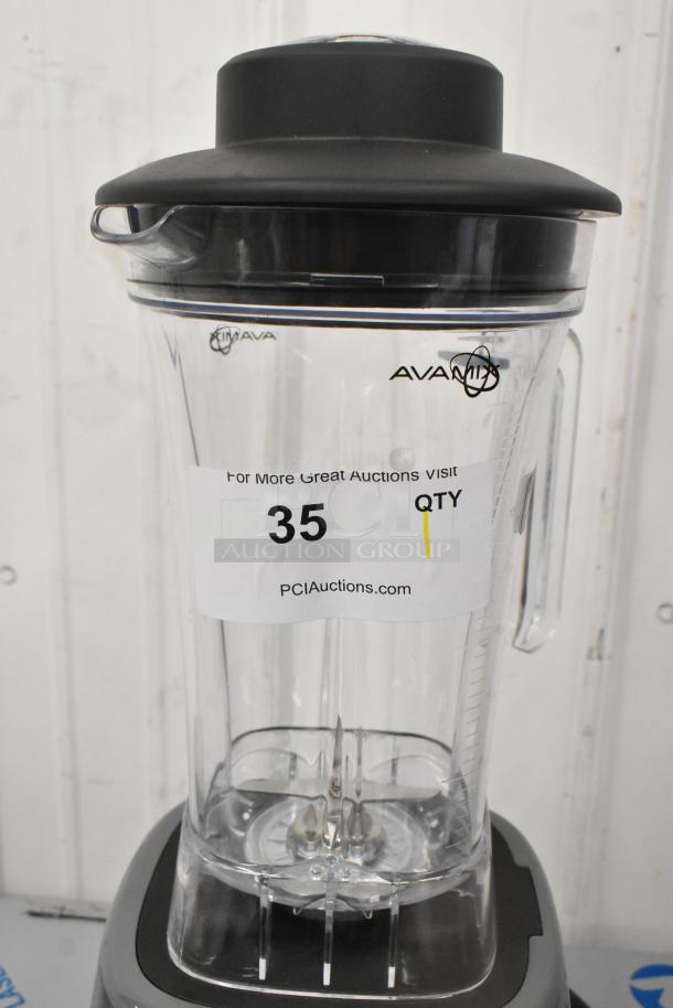 Avantco 928BL2T64 commercial blender, 2 hp, 64 oz. Tritan™ container, toggle control, 120 volts, brand new, slight cosmetic defects.
