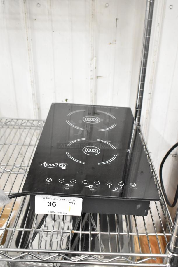 BRAND NEW SCRATCH AND DENT! 2024 Avantco 177ID18DB Drop-In / Countertop Double Induction Range / Cooker. 208-240 Volts, 1 Phase. - Image 2 of 7