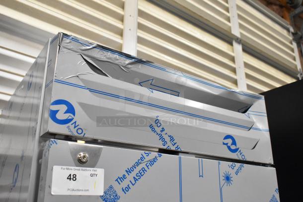 BRAND NEW SCRATCH AND DENT! Beverage Air RB19HC-1S Stainless Steel Commercial Single Door Reach In Cooler w/ Poly Coated Racks. 115 Volts, 1 Phase. - Image 4 of 8