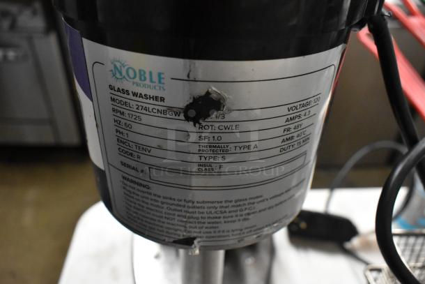 Noble 274LCNBGW Heavy Duty Electric Upright Glass Washer. - Image 5 of 5
