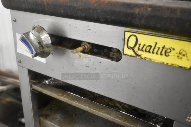 2021 Qualite QLSP-1NG Stainless Steel Commercial Countertop Natural Gas Powered Single Burner Stock Pot Range. - Image 5 of 8