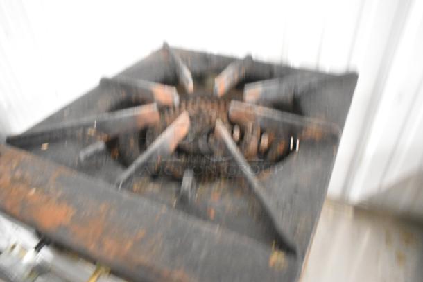 2021 Qualite QLSP-1NG Stainless Steel Commercial Countertop Natural Gas Powered Single Burner Stock Pot Range. - Image 6 of 8