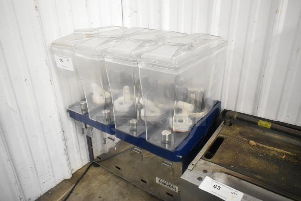 Narvon CAPRI 4S Stainless Steel Commercial Countertop 4 Hopper Refrigerated Beverage Machine. 115 Volts, 1 Phase. - Image 2 of 7