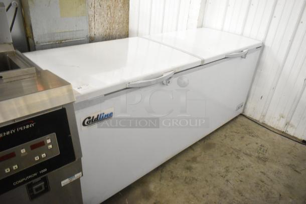 Coldline CF76 Metal Chest Freezer w/ 2 Hinge Lids. 115 Volts, 1 Phase. - Image 2 of 8