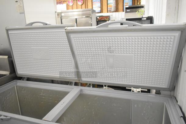 Coldline CF76 Metal Chest Freezer w/ 2 Hinge Lids. 115 Volts, 1 Phase. - Image 5 of 8