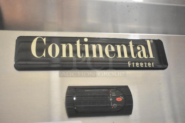 2019 Continental 2F Stainless Steel Commercial 2 Door Reach In Freezer on Commercial Casters. 115 Volts, 1 Phase. - Image 3 of 8