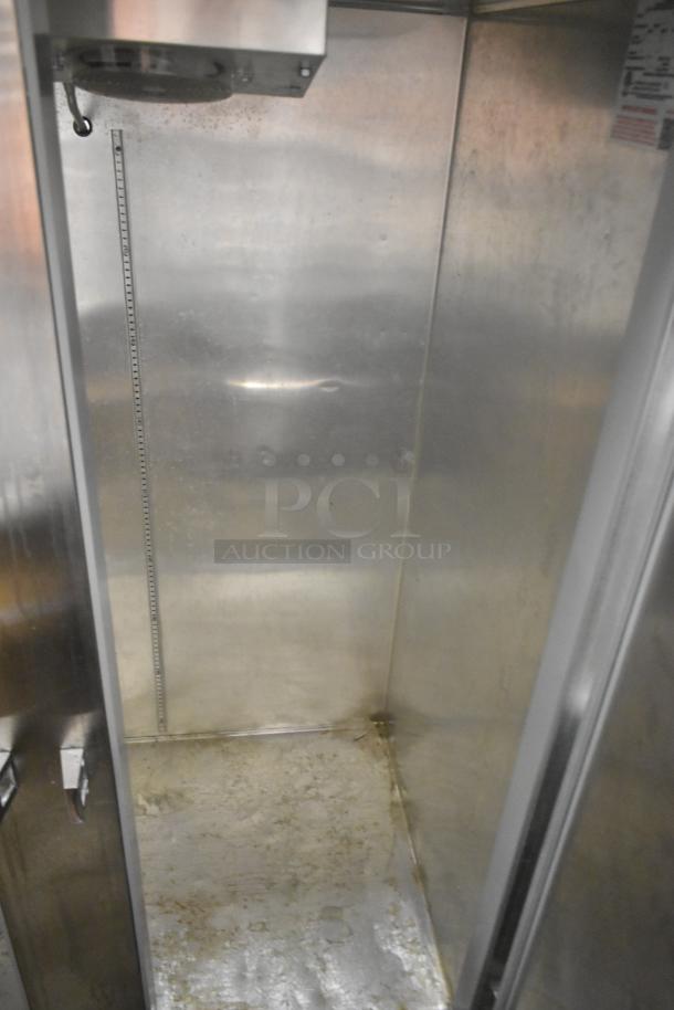 2019 Continental 2F Stainless Steel Commercial 2 Door Reach In Freezer on Commercial Casters. 115 Volts, 1 Phase. - Image 6 of 8