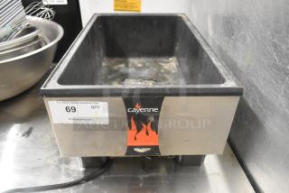 Vollrath Cayenne 1001 Stainless Steel Commercial Countertop Food Warmer. 120 Volts, 1 Phase. - Item #1193842