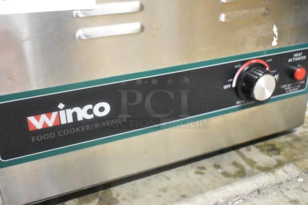 Winco FW-S600 Stainless Steel Commercial Countertop Food Warmer. 120 Volts, 1 Phase. - Image 4 of 6