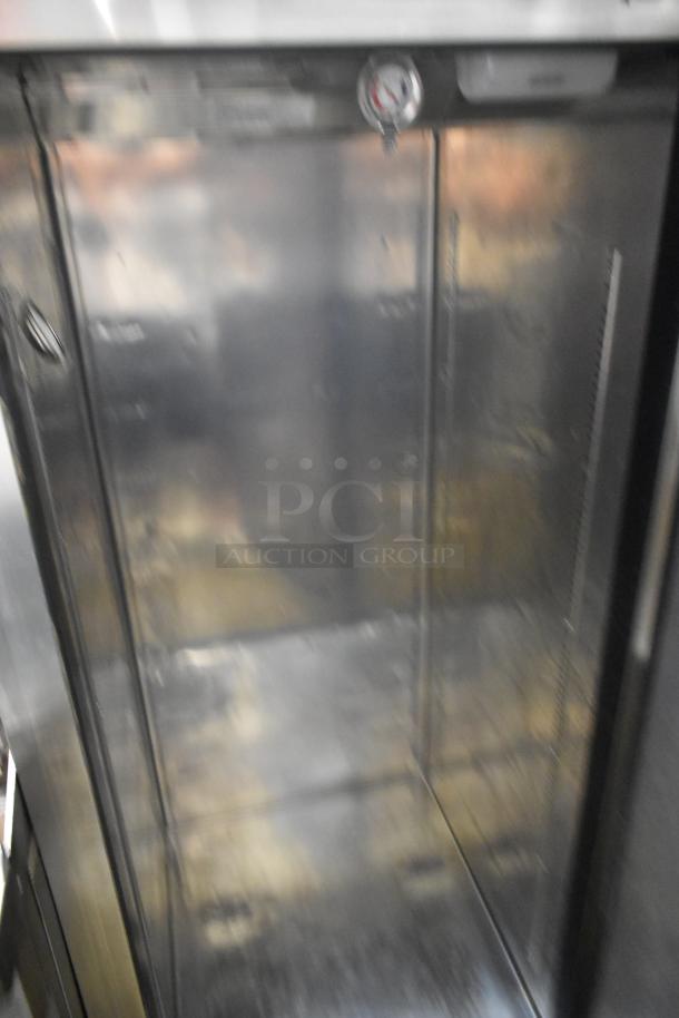 Everest ESR1 Stainless Steel Commercial Single Door Reach In Cooler on Commercial Casters. 115 Volts, 1 Phase. - Image 6 of 9